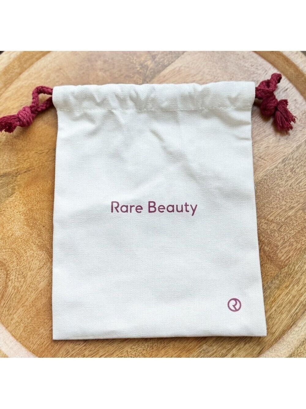 Rare Beauty by Selena Gomez Canvas Drawstring Makeup Bag – New